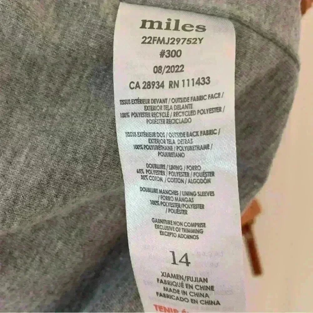 MILES THE LABEL Rusty  Ruffled Zip Up Jacket - Picture 6 of 7